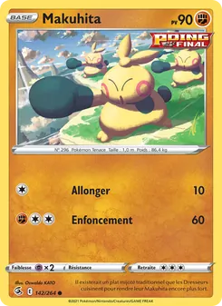 Makuhita, Poing de Fusion, n° 142