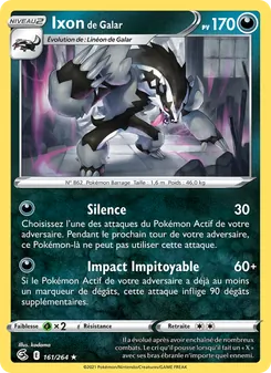 Ixon de Galar, Poing de Fusion, n° 161