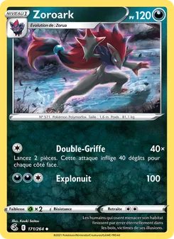 Zoroark, Poing de Fusion, n° 171