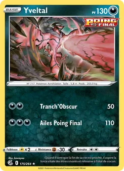 Yveltal, Poing de Fusion, n° 175