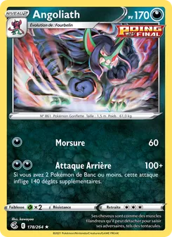 Angoliath, Poing de Fusion, n° 178