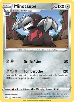 Minotaupe, Poing de Fusion, n° 183