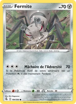 Fermite, Poing de Fusion, n° 184