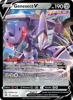 Genesect V, Poing de Fusion, n° 185