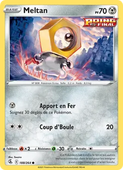 Meltan, Poing de Fusion, n° 188