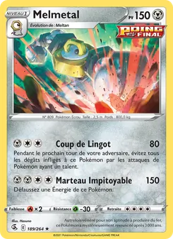 Melmetal, Poing de Fusion, n° 189