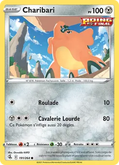 Charibari, Poing de Fusion, n° 191