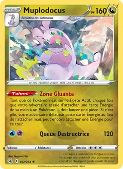 Muplodocus, Poing de Fusion, n° 197