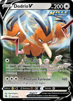 Dodrio V, Poing de Fusion, n° 201