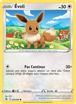 Évoli, Poing de Fusion, n° 205