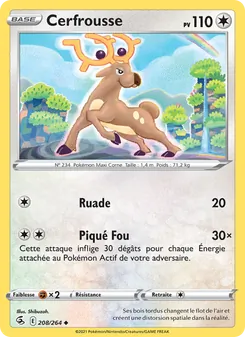Cerfrousse, Poing de Fusion, n° 208