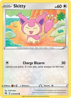 Skitty, Poing de Fusion, n° 210