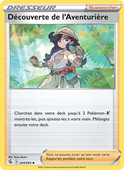 Découverte de l'Aventurière, Poing de Fusion, n° 224