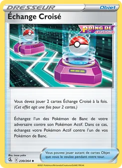 Échange Croisé, Poing de Fusion, n° 230
