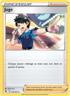 Juge, Poing de Fusion, n° 235