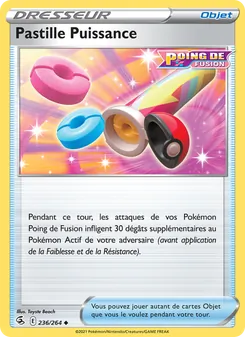 Pastille Puissance, Poing de Fusion, n° 236