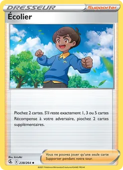 Écolier, Poing de Fusion, n° 238