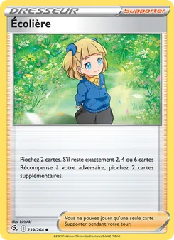 Écolière, Poing de Fusion, n° 239