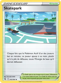 Skatepark, Poing de Fusion, n° 242