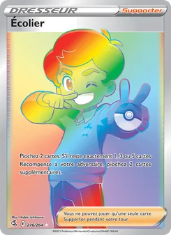 Écolier, Poing de Fusion, n° 276