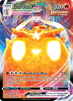 Pyrobut VMAX, Poing de Fusion, n° 45