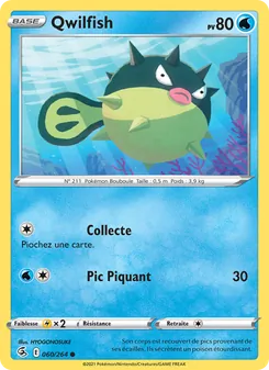 Qwilfish, Poing de Fusion, n° 60