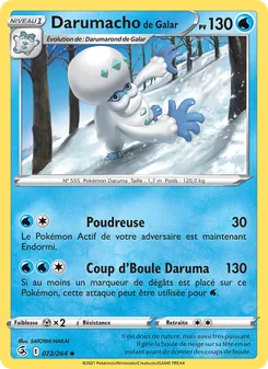 Darumacho de Galar, Poing de Fusion, n° 72