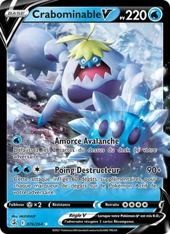 Crabominable V, Poing de Fusion, n° 76