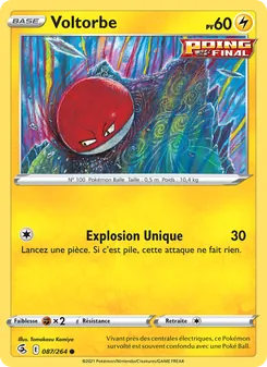 Voltorbe, Poing de Fusion, n° 87