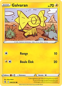 Galvaran, Poing de Fusion, n° 98