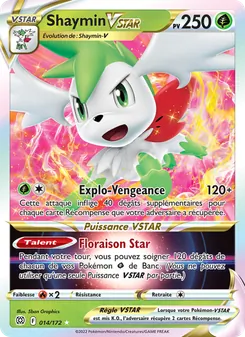 Shaymin VSTAR, Stars Étincelantes, n° 014