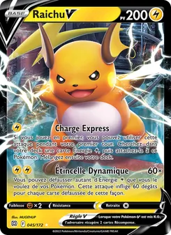 Raichu V, Stars Étincelantes, n° 045