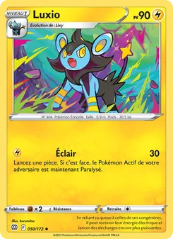 Luxio, Stars Étincelantes, n° 050