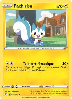 Pachirisu, Stars Étincelantes, n° 052