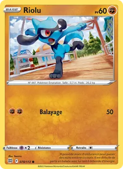 Riolu, Stars Étincelantes, n° 078