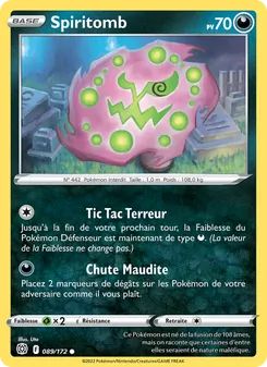 Spiritomb, Stars Étincelantes, n° 089