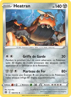Heatran, Stars Étincelantes, n° 100