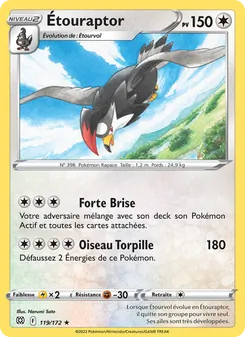 Étouraptor, Stars Étincelantes, n° 119