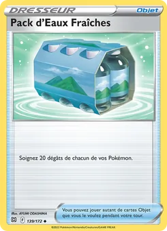 Pack d'Eaux Fraîches, Stars Étincelantes, n° 139