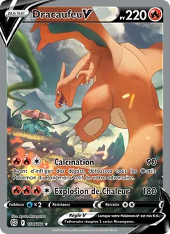 Dracaufeu V, Stars Étincelantes, n° 154