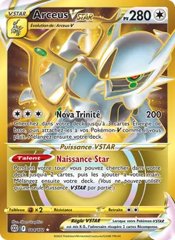 Arceus VSTAR, Stars Étincelantes, n° 184