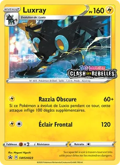 Luxray, Promo SWSH, n° SWSH023