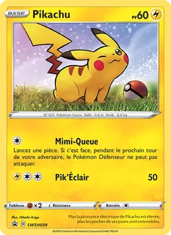Pikachu, Promo SWSH, n° SWSH039