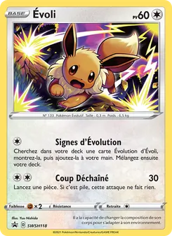 Évoli, Promo SWSH, n° SWSH118