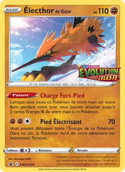 Électhor de Galar, Promo SWSH, n° SWSH124
