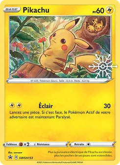 Pikachu, Promo SWSH, n° SWSH153