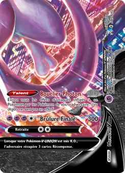 Mewtwo V-UNION, Promo SWSH, n° SWSH162