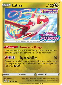 Latias, Promo SWSH, n° SWSH171