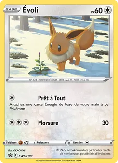 Évoli, Promo SWSH, n° SWSH190