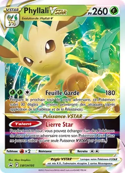 Phyllali VSTAR, Promo SWSH, n° SWSH195